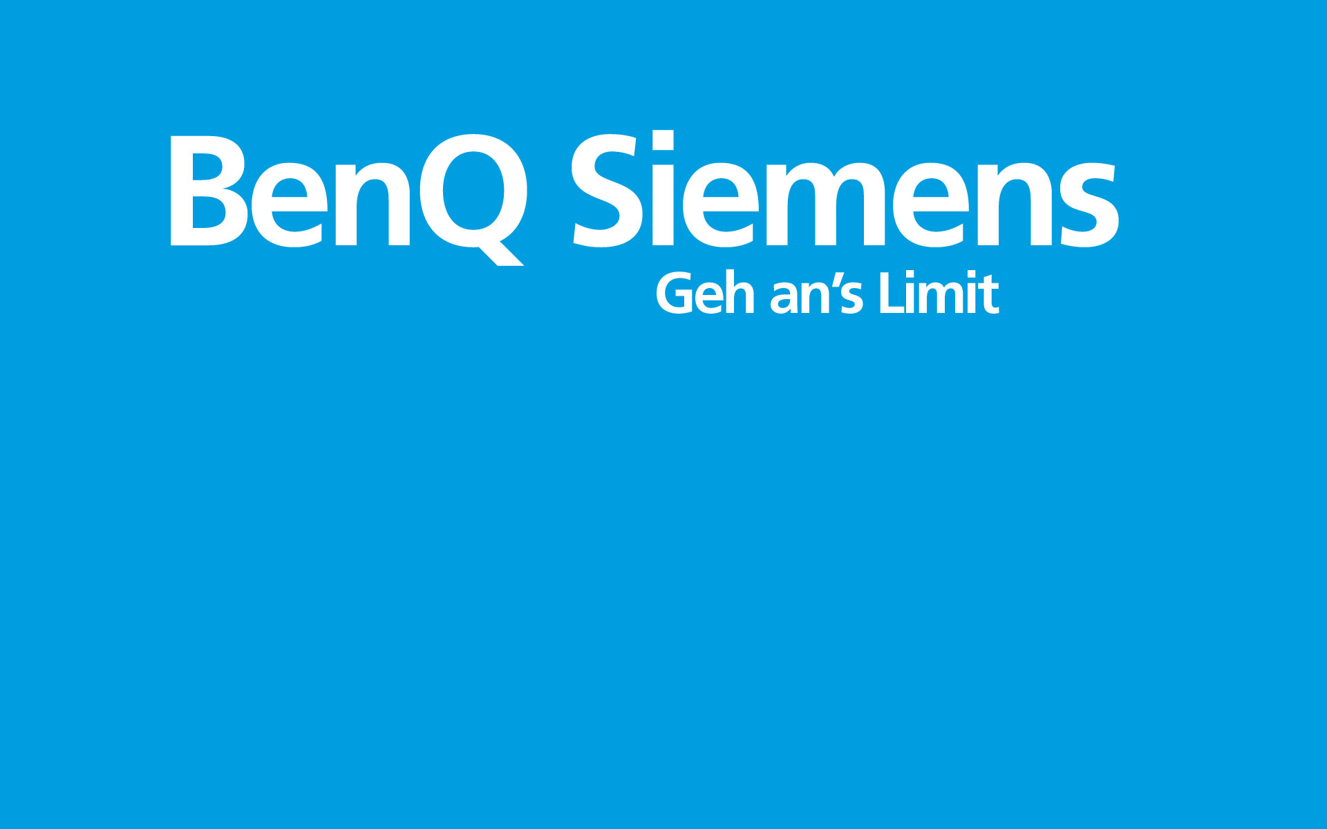 BenQ Siemens – Vertriebskampagne